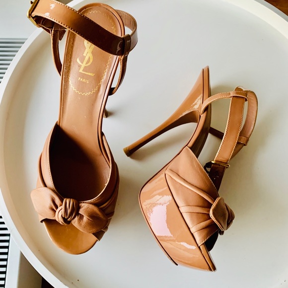 YSL Designer Platform sandals - Picture 2 of 2